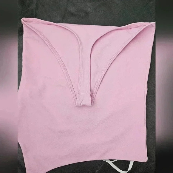 Babaton Aritzia Contour bodysuit  90s Cami Pastel Pink Sz XS - Picture 4 of 6